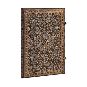 Carnet cartonné Grande Restauration, Reliure de la Reine 20 cm x 11 3/4 po. non doublé - PAPERBLANKS