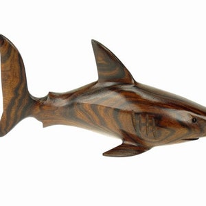 Desert Ironwood Shark carving