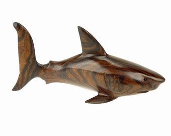 Desert Ironwood Shark carving