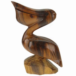 Desert Ironwood Pelican, Smooth carving