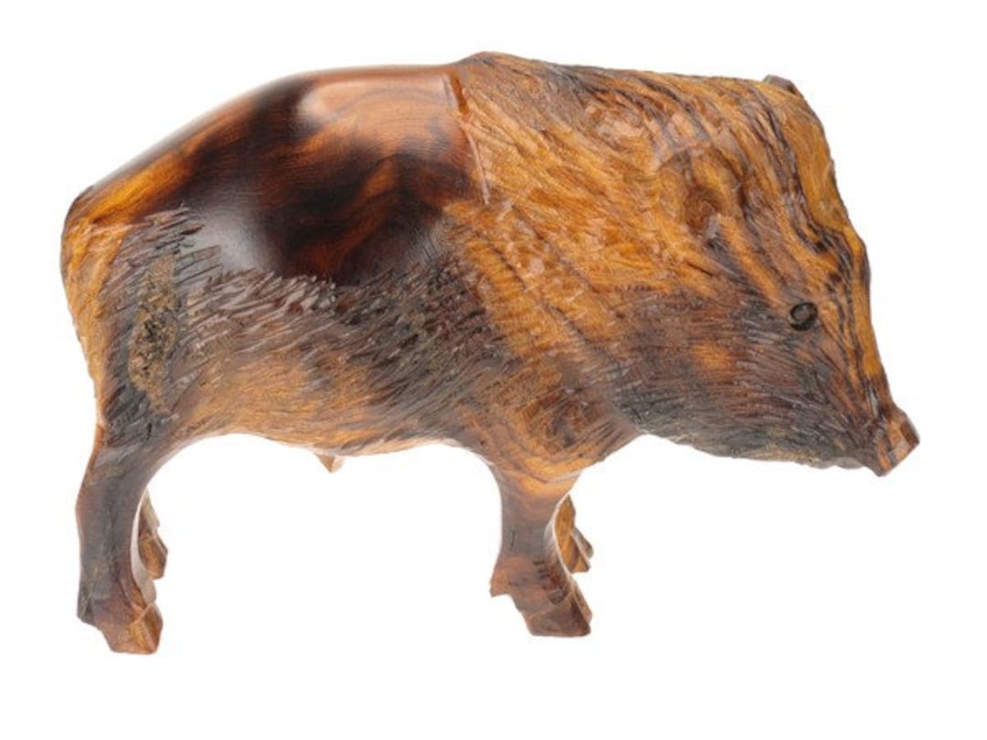 Desert Ironwood Javelina carving Italia