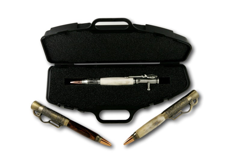 Black Rifle Case Pen Box Etsy
