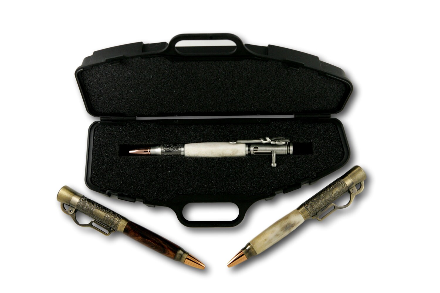 Black Rifle Case Pen Box Etsy