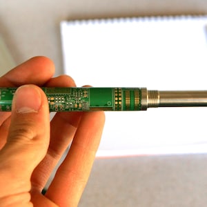 Genuine Green Circuit Board Fountain or Rollerball Writing Pen
