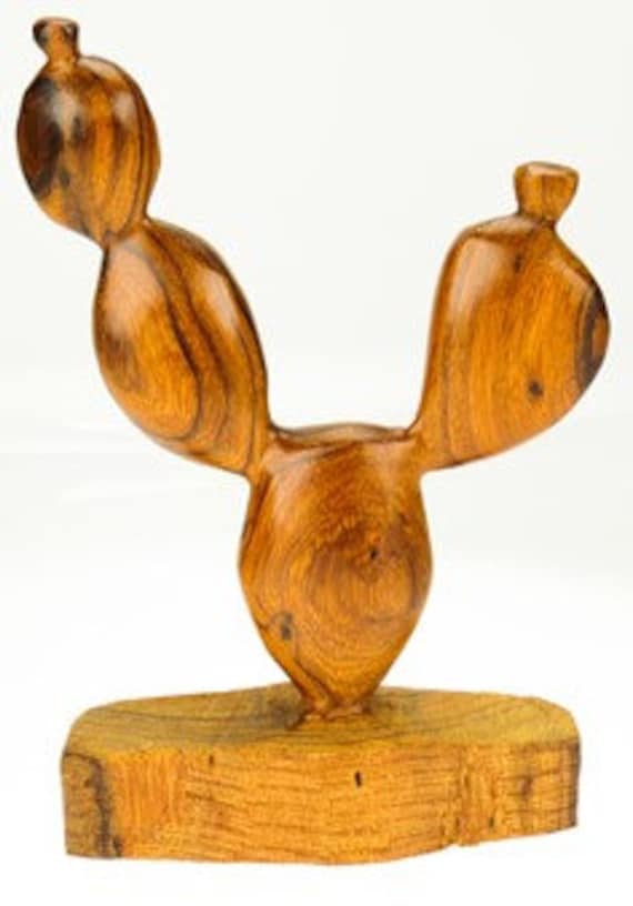 Wsten-Eisenholz Kaktus Feigenbaum schnitzen - Etsy.de