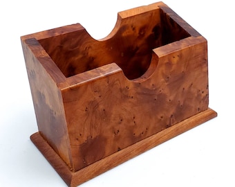 Thuya Burl Business Card Holder
