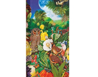 Slim Moon Garden 3 3/4" x 7" Hardcover Journal - PAPERBLANKS 9781439754542