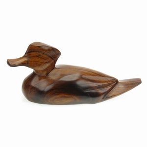 Desert Ironwood Duck carving