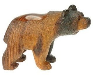 Desert Ironwood Black Bear carving