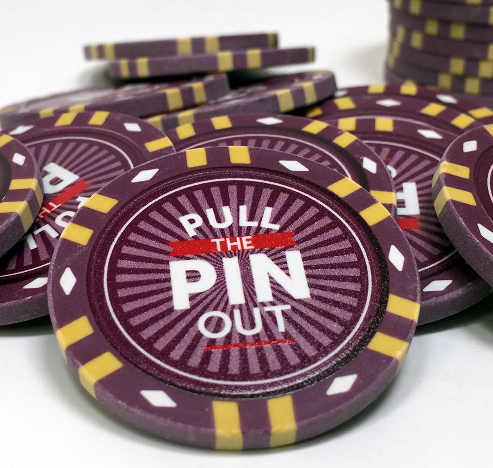 Personalized Heavy Clay Poker Chips - 50 Quantity - Etsy