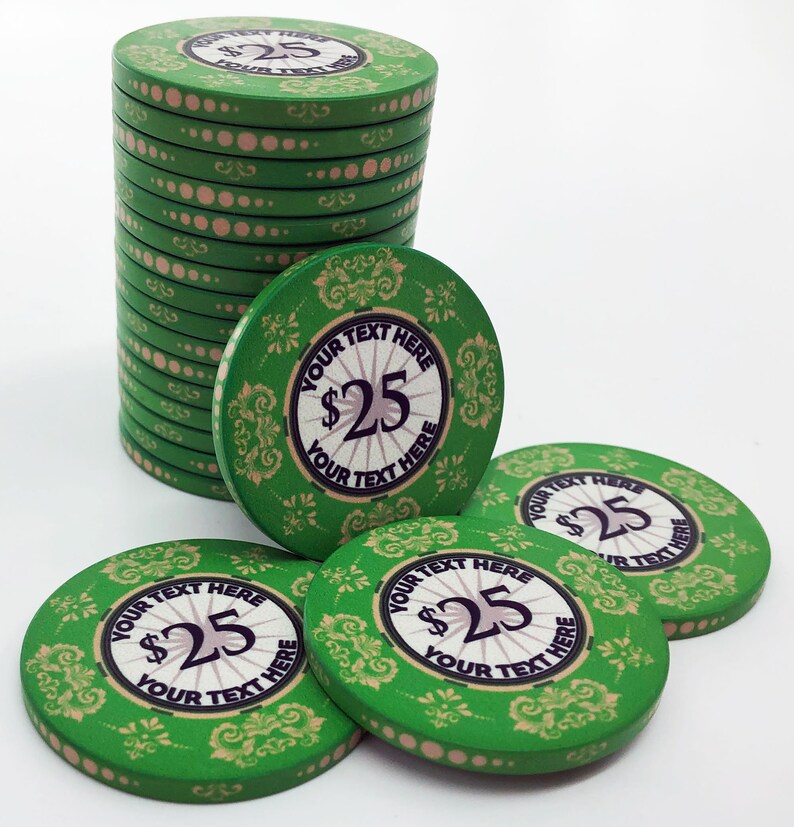Custom Victorian Ceramic Poker Chips Poker Chip Set 300 Etsy