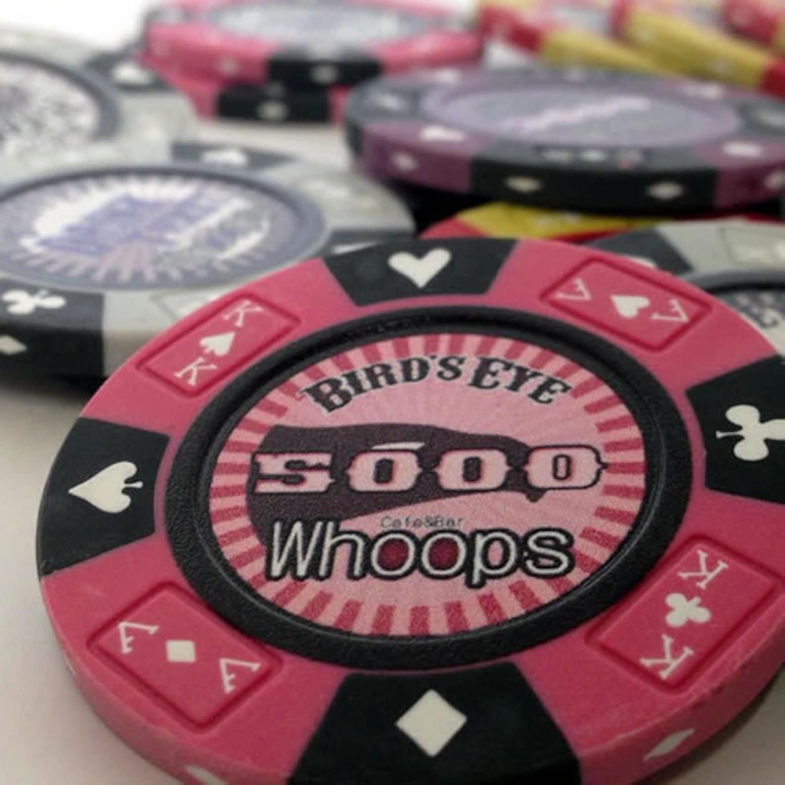 Personalized Heavy Clay Poker Chips 1000 Quantity Etsy