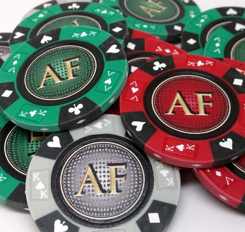 Personalized Heavy Clay Poker Chips 1000 Quantity Etsy