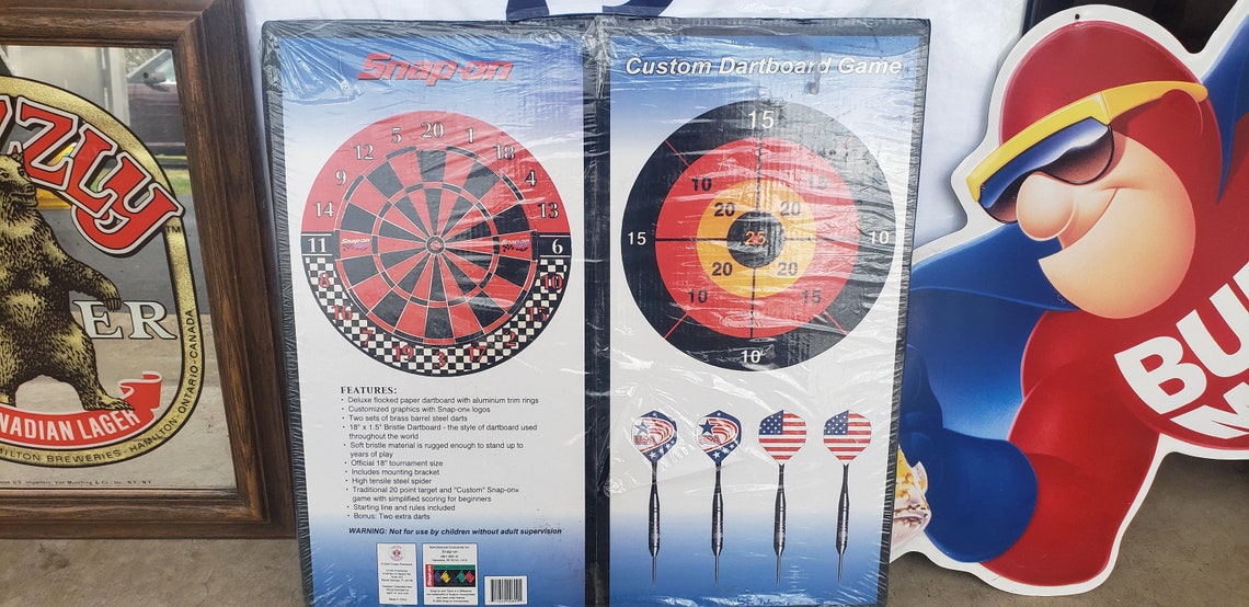 Snap on dart board Etsy