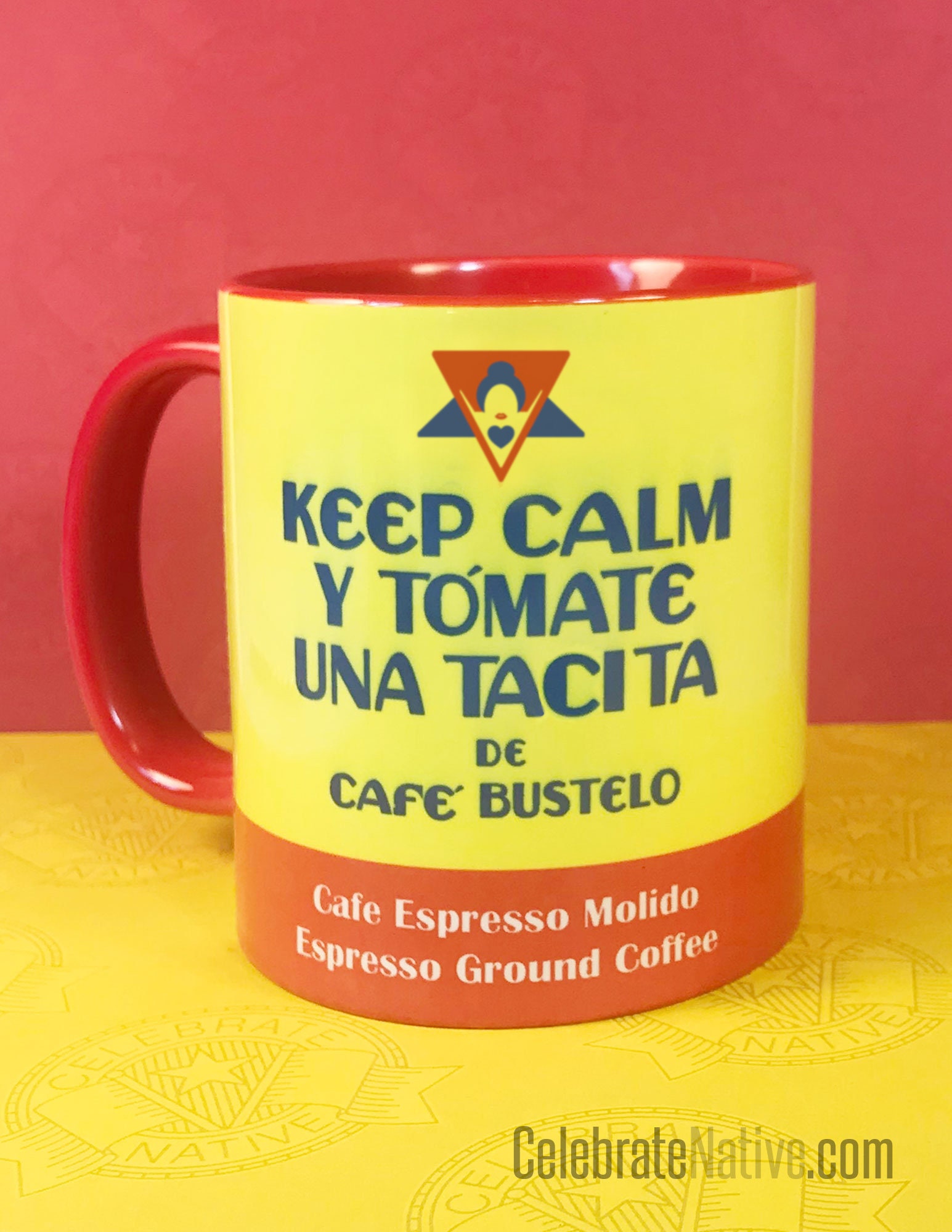 Trabajito con Cafecito Espresso Mug, Zazzle