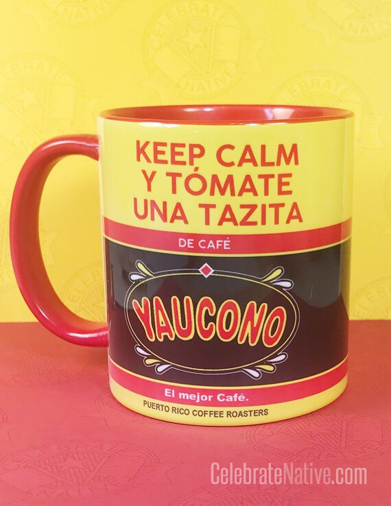 Keep Calm Drink Yaucono Coffee Mug 