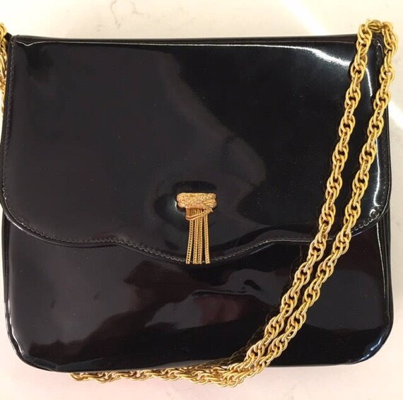Vintage 60's Patent Purse