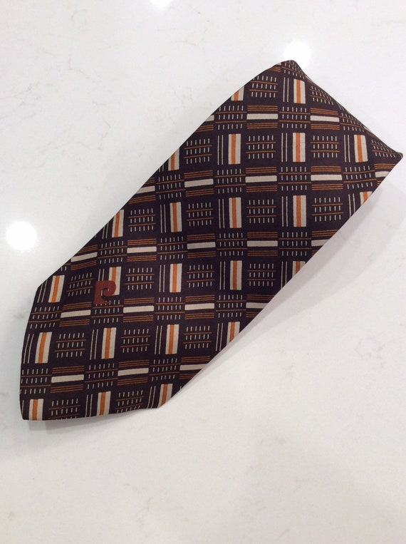 Vintage 70’s Geometric Pierre Cardin Tie