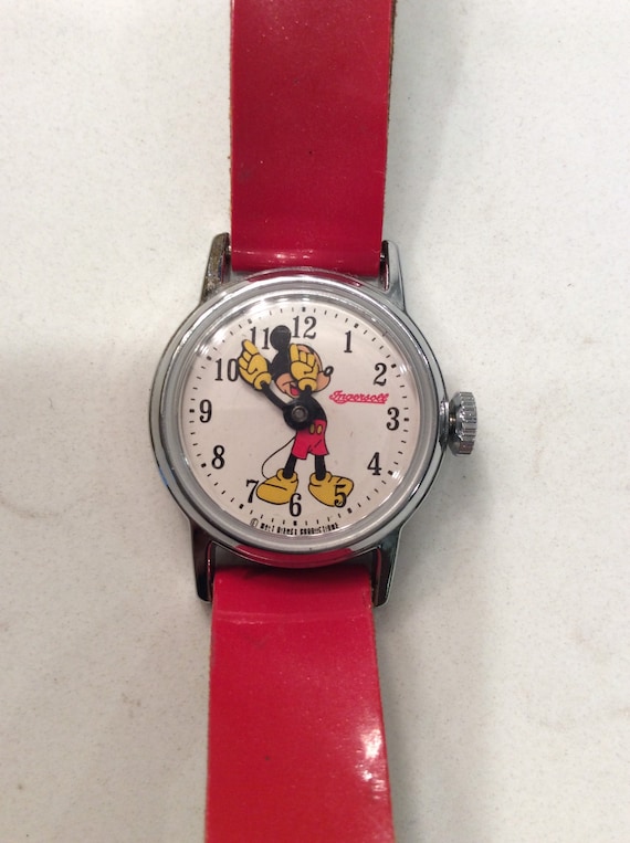 ナチュラ PEDRE社 1933年復刻版 電池交換済 MICKEY MOUSE WATCH