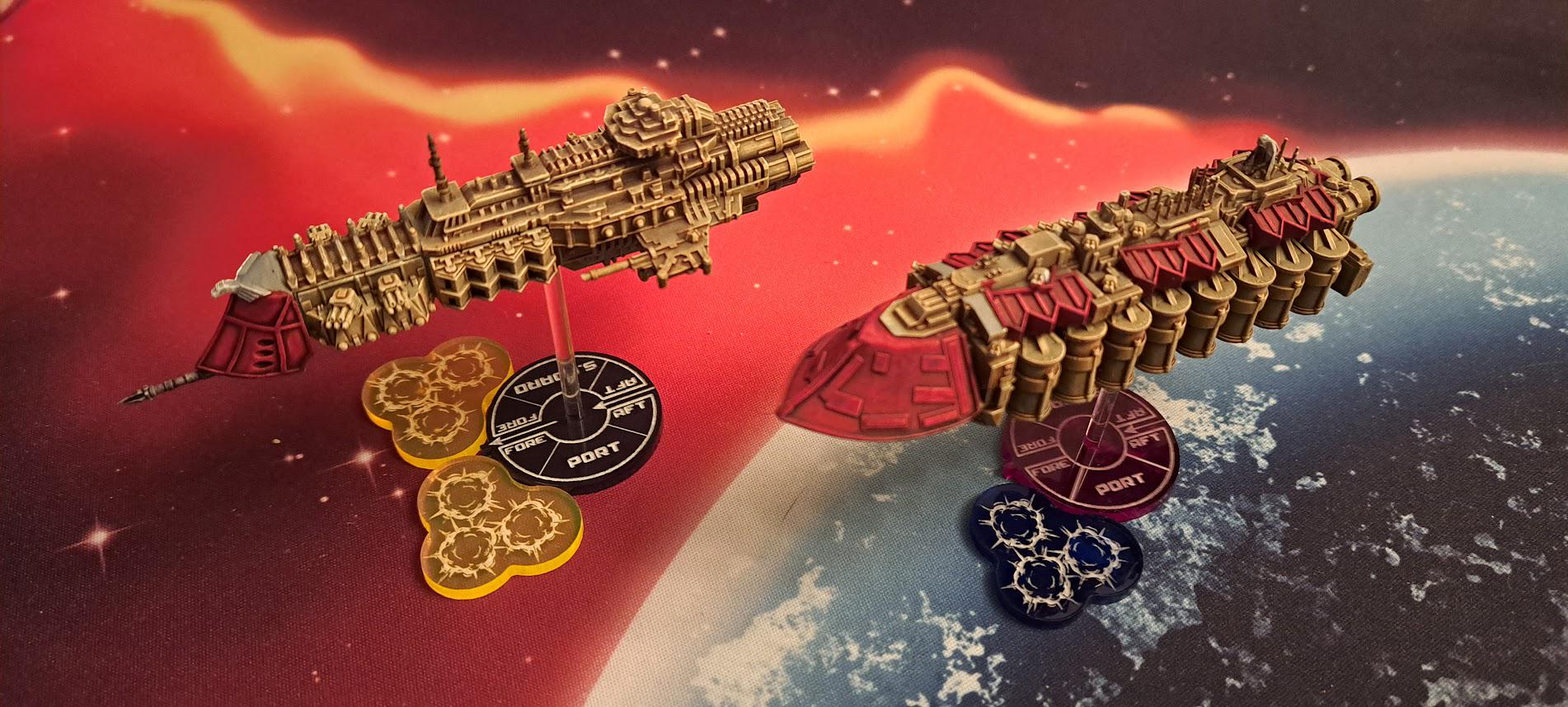 Battlefleet Gothic Blast Markers. *ships From Canada - Etsy