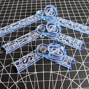Crisis Protocol compatible, Movement Templates ONLY! No Range Templates!