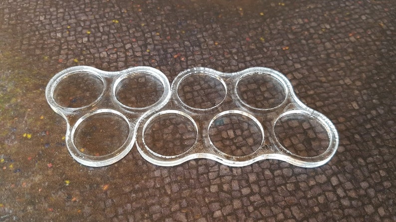Warhammer 28mm Movement Tray, 3/8th spacing for models for 40K and Age of Sigmar. *Ships from Canada image 4