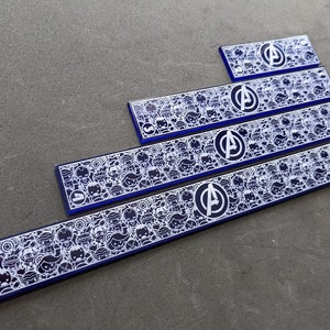 Crisis Protocol compatible, Range Templates ONLY ... No Movement Templates!