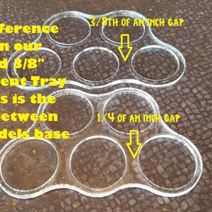 Warhammer 28mm Movement Tray, 3/8th spacing for models for 40K and Age of Sigmar. *Ships from Canada image 2