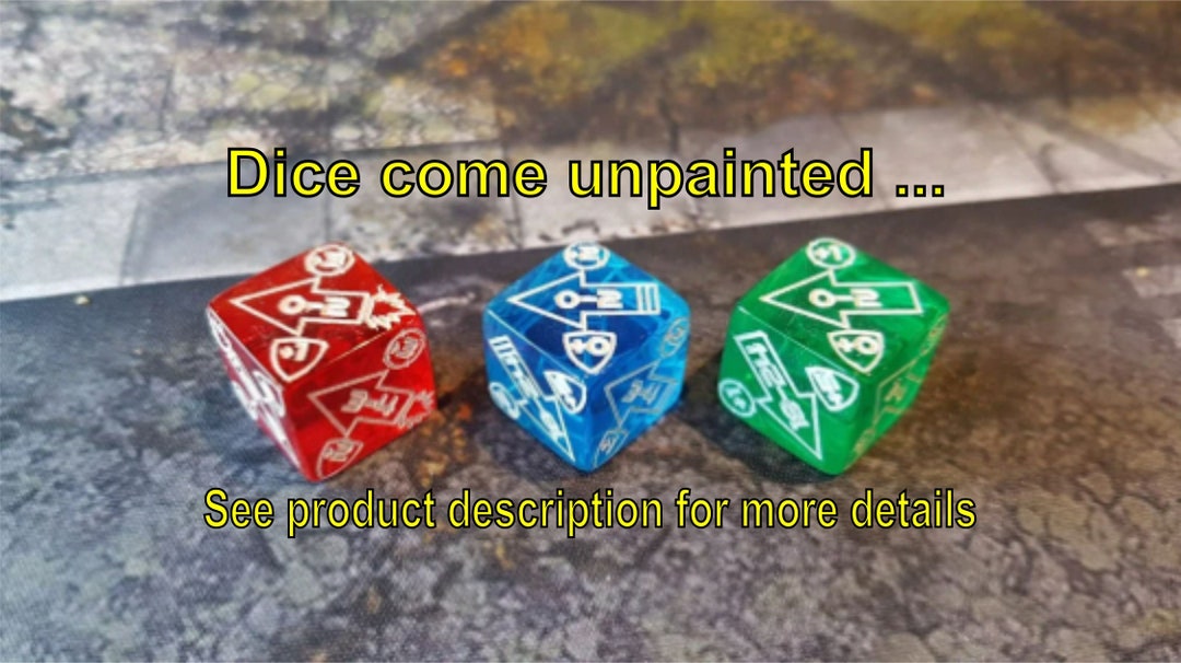 Battletech Movement Dice clear Track Modifiers/penalties Etsy UK