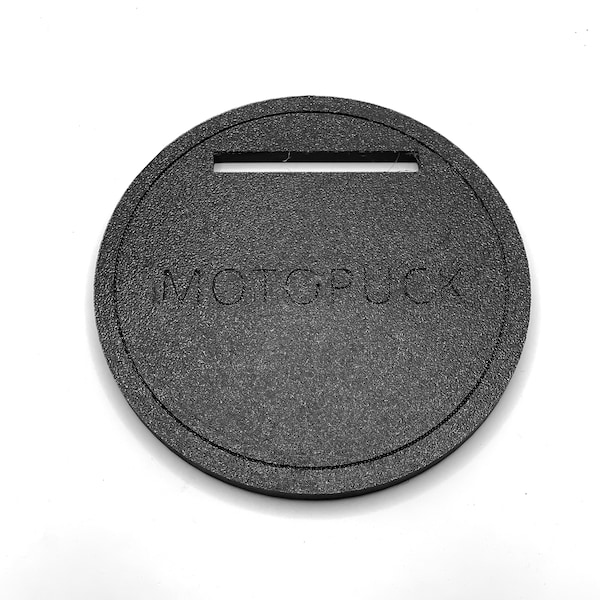 MotoPuck - The Motorcycle Kickstand Coaster 4" Width, 6mm Thick