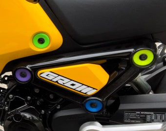 Grom Repsol Graphics Decal Sticker Kit – Honda MSX125, 2021-2024, Orange Gloss Vinyl, USA Made