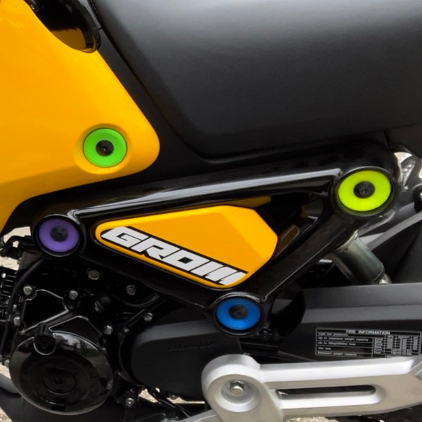 Ensemble de rondelles Honda Grom 2021-2024 (12 pièces) - Toutes les couleurs