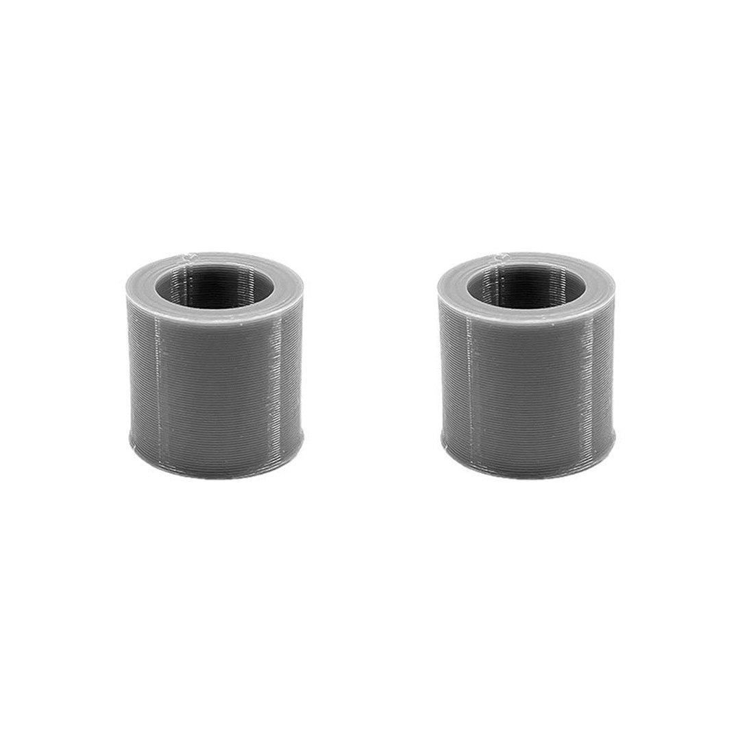 Graflsoa 8 Rubber Rollers + 16 Steel Retaining Rings For Cricut Maker/Maker 3/Explore Air2, 12mmx15mm Size, Easy Installation Kit