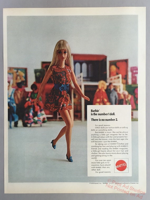 old barbie ads