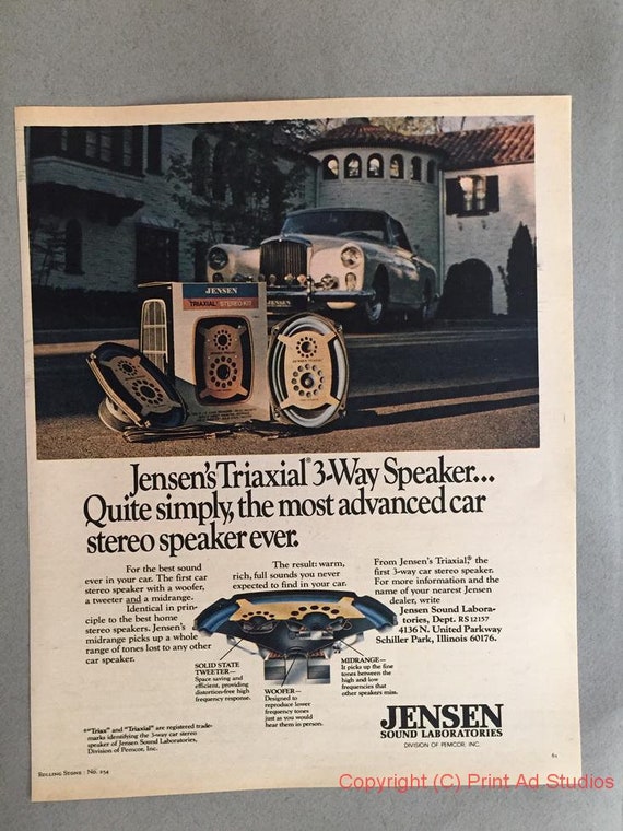 jensen triaxial vintage