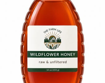Raw Virginia Wildflower Honey