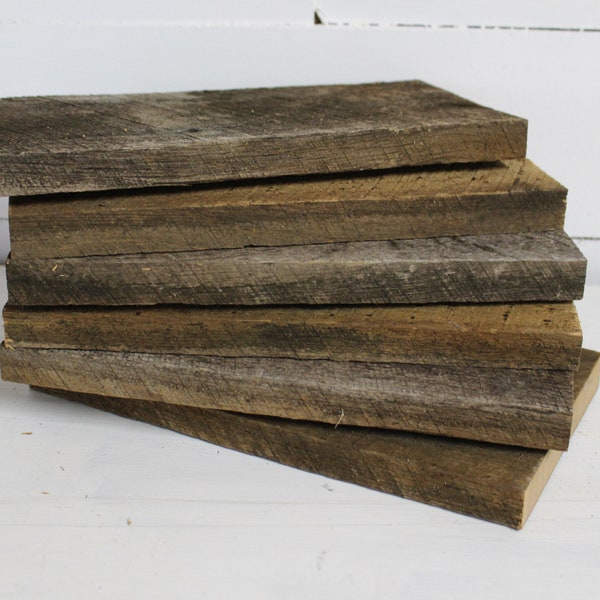 Reclaimed Antique Oak Barnwood Barnboard Planks DIY Rustic Saw Marks Farmhouse