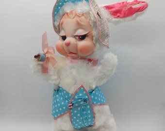 Vintage 1950s Rushton Star Creation Pastel Pink Blue Mini Baby
