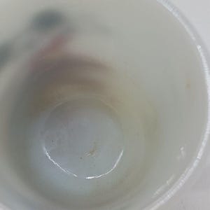 1980 VTG Anchor Hocking Milk Glass Mug Mickey Mouse Today Pepsi Collector Series image 9