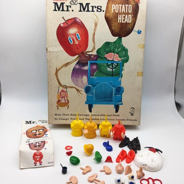 Mr Potato Replacement Head Parts - Etsy