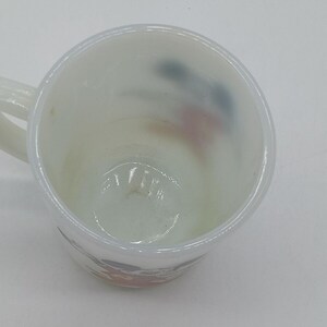 1980 VTG Anchor Hocking Milk Glass Mug Mickey Mouse Today Pepsi Collector Series image 7