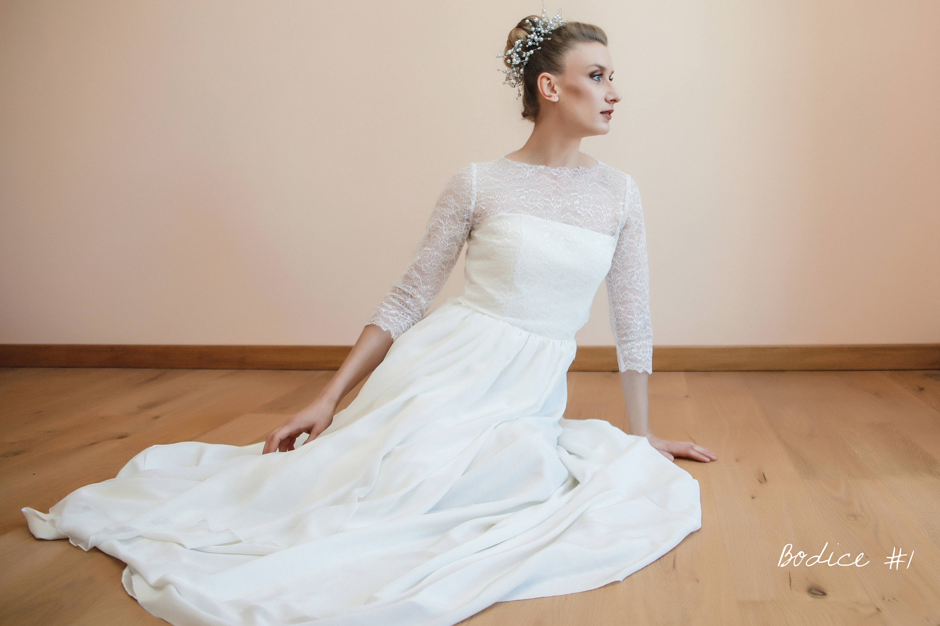 Abito da sposa bianco/Abito in seta/Sposa bohémien/Abito lungo | Etsy Italia