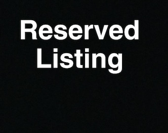 RESERVED for Endora