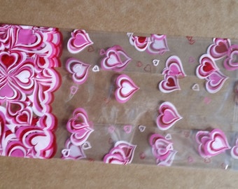 Heart Printed Cell Bags 2lb