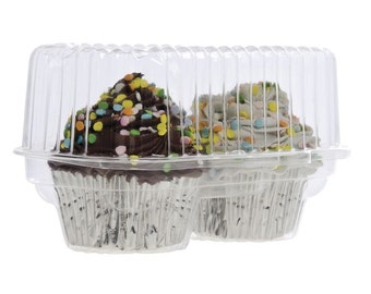 Double Cupcake Container