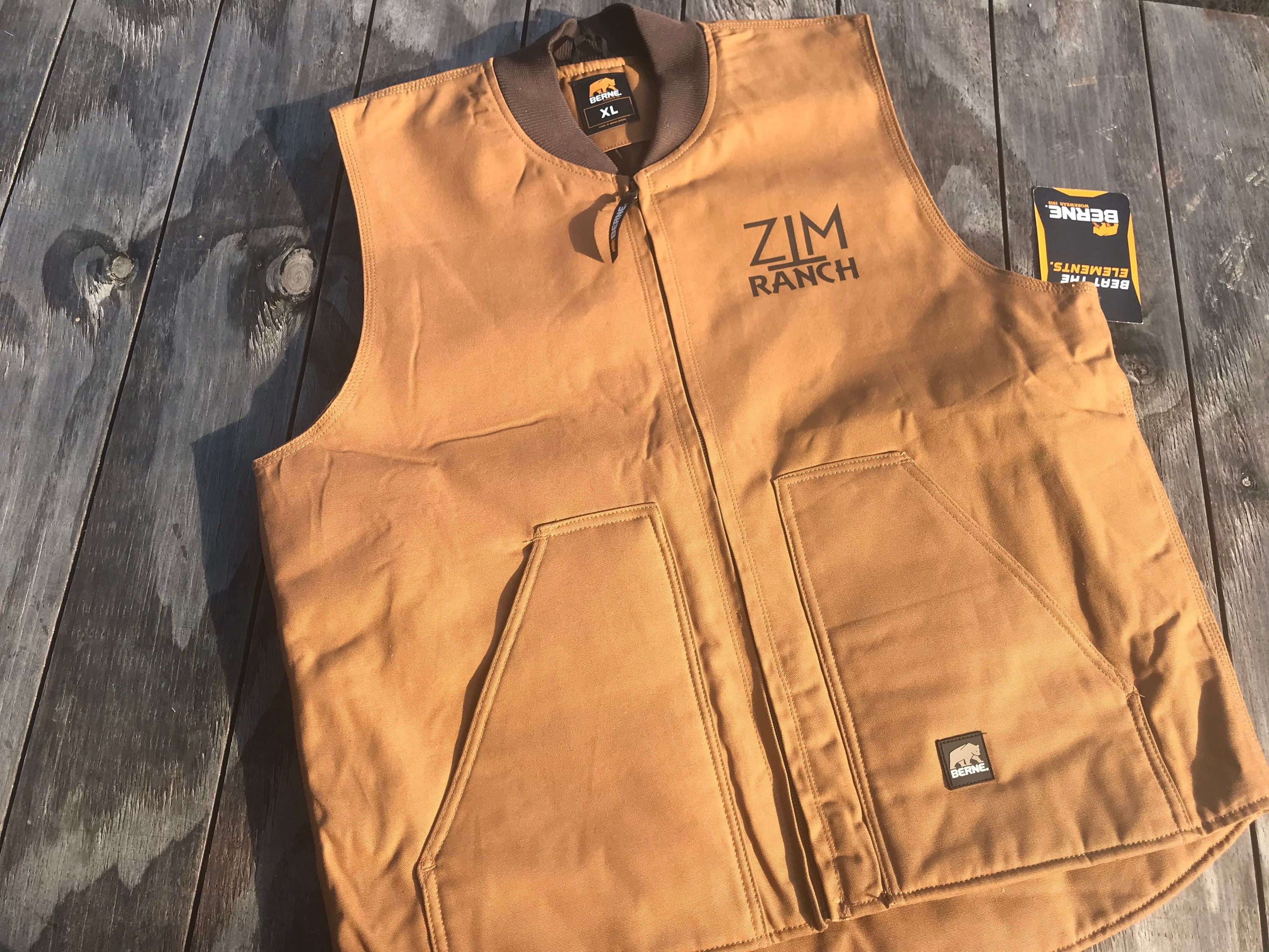 old mill canvas vest