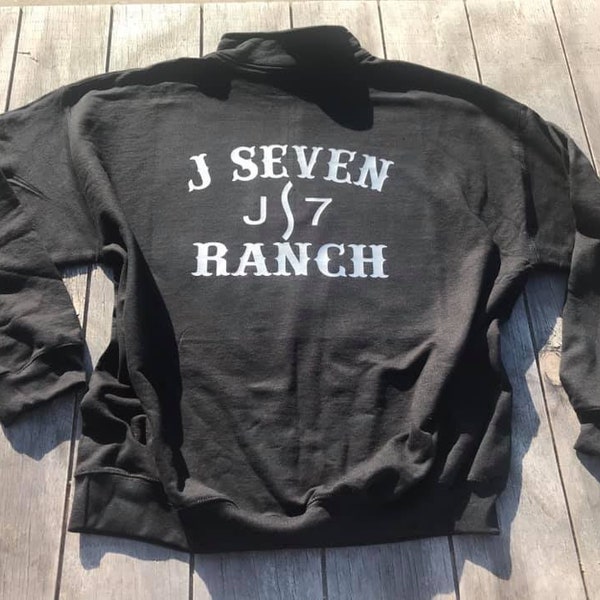 Custom Sweatshirt, Quarter Zip Cattle Brand Pullover, Cowboy Christmas, Ranch Pullover, Rodeo Clothing, Winter Rodeo Clothes, Cow Tag