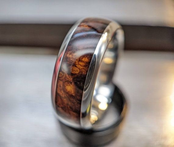 Cobalt wood best sale ring