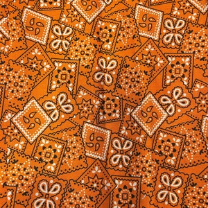 Mandarin Orange Bandana