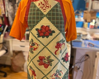 Fruit Salad Vintage Panel Apron